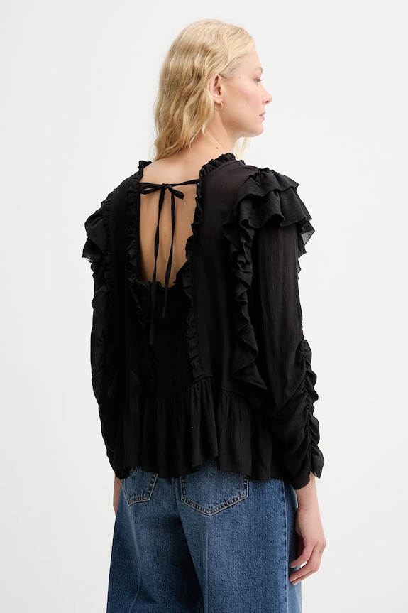Abbigliamento MUNTHE camicetta CRISP 252100225231 nero
