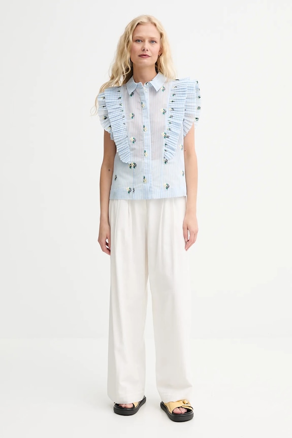MUNTHE cămașă MUST 252102725224 albastru AW25
