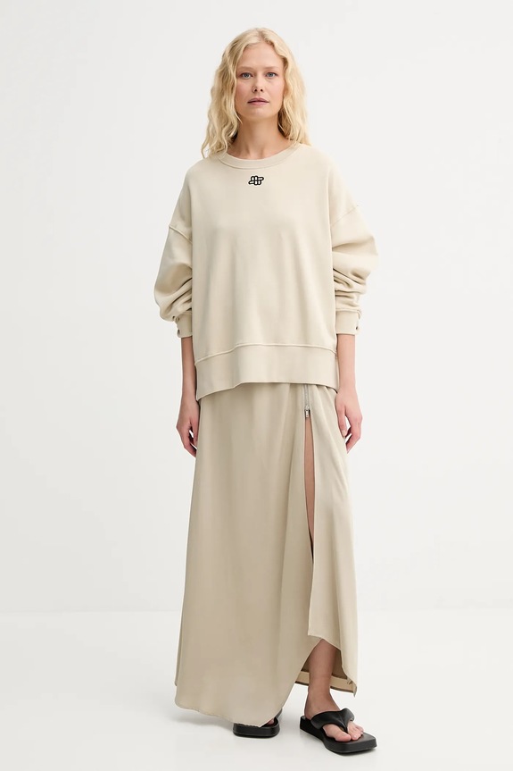 MUNTHE hanorac de bumbac PERNE 252111425263 bej AW25