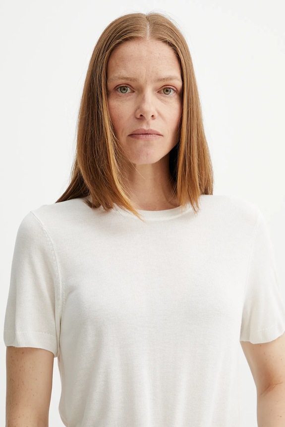Majica kratkih rukava Calvin Klein bež LV044A307G