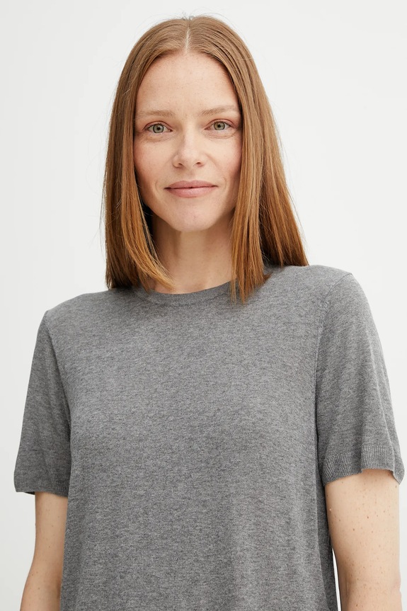 Tričko Calvin Klein sivá LV044A307G