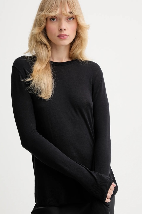 Pulover Calvin Klein črna LV044C339G