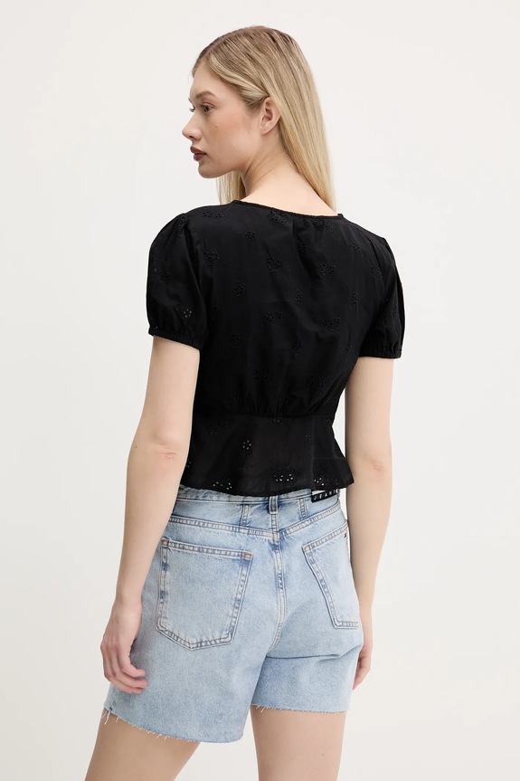Oblečení Halenka Tommy Jeans DW0DW21241 černá