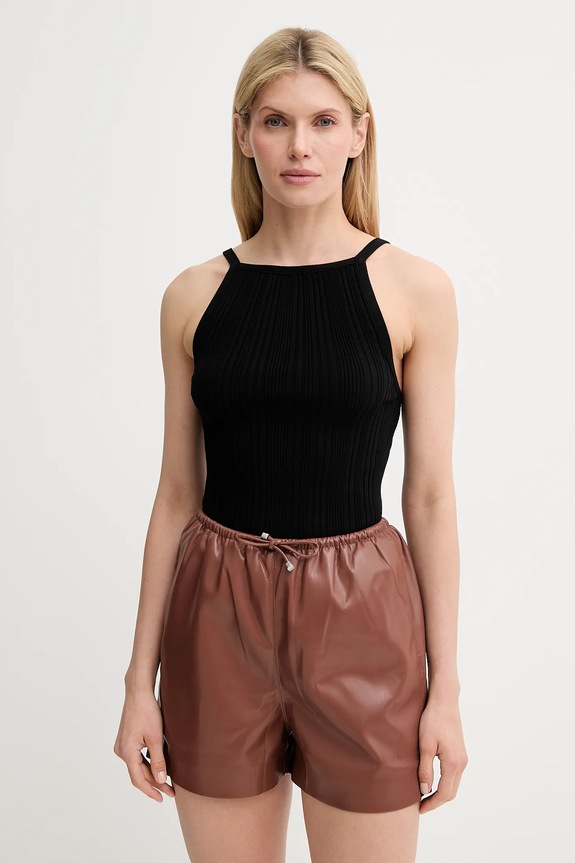 Top Samsoe Samsoe SAMONA slim μαύρο F25200125