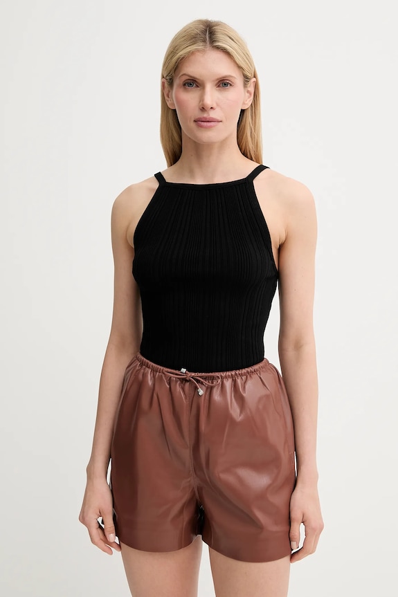 Top Samsoe Samsoe SAMONA slim μαύρο F25200125