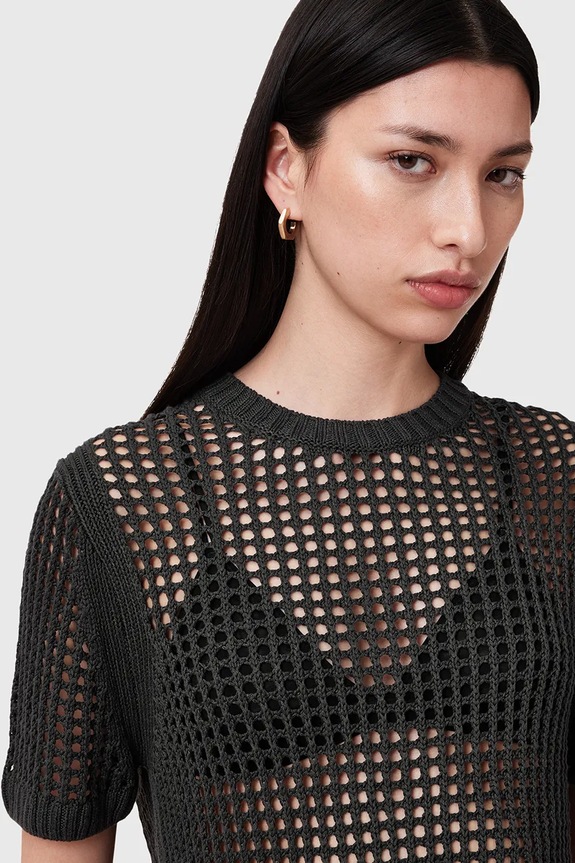 Blúzka AllSaints PALOMA W045KC čierna AW25