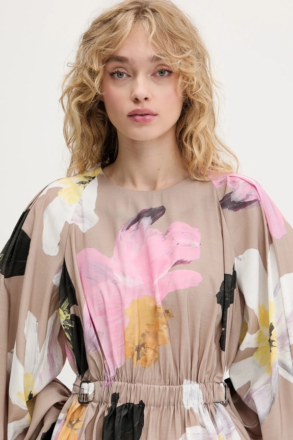 Stine Goya bluză bej SG.PF25.T064.2070