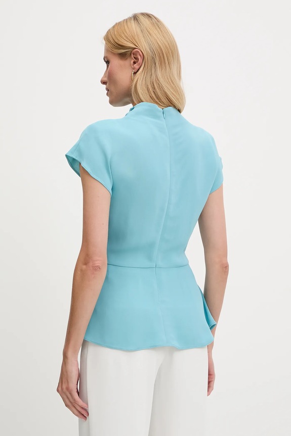 Odzież Karl Lagerfeld bluzka A3W11017 turkusowy