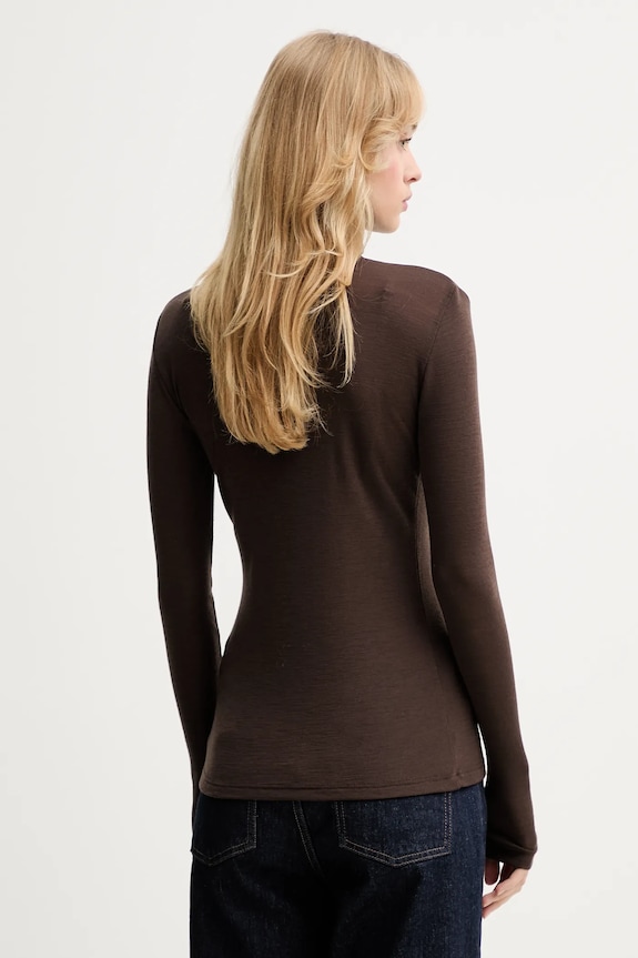 Odzież Gestuz longsleeve 10910695 brązowy