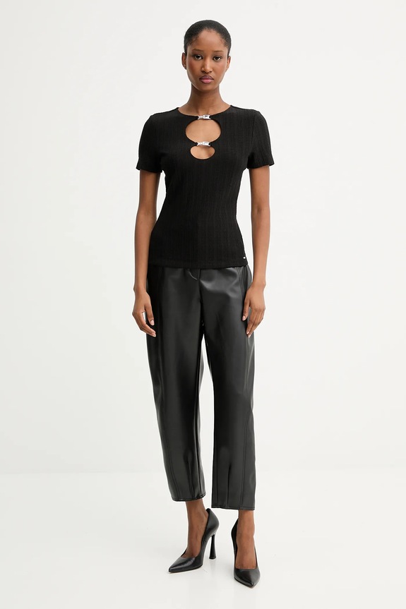 Guess tricou VALERIA W5YP09.KCXS1 negru AW25