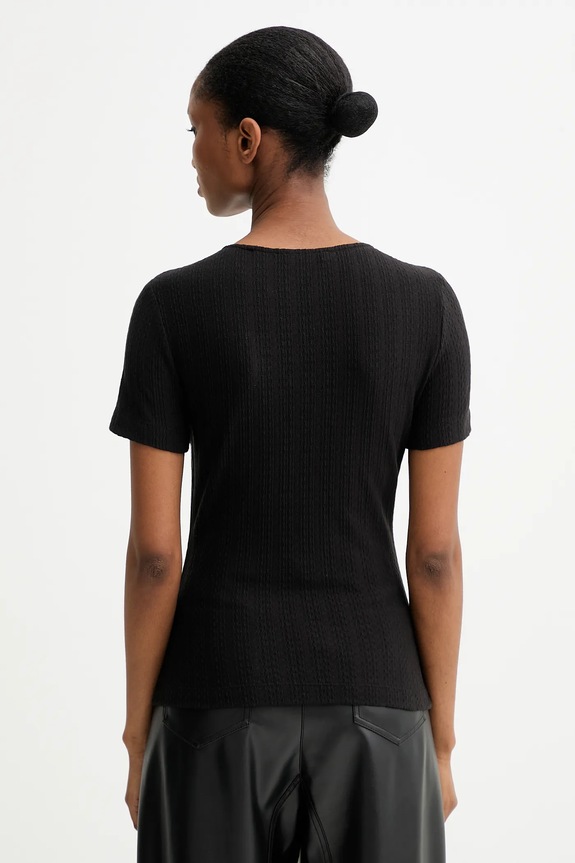 Îmbrăcăminte Guess tricou VALERIA W5YP09.KCXS1 negru