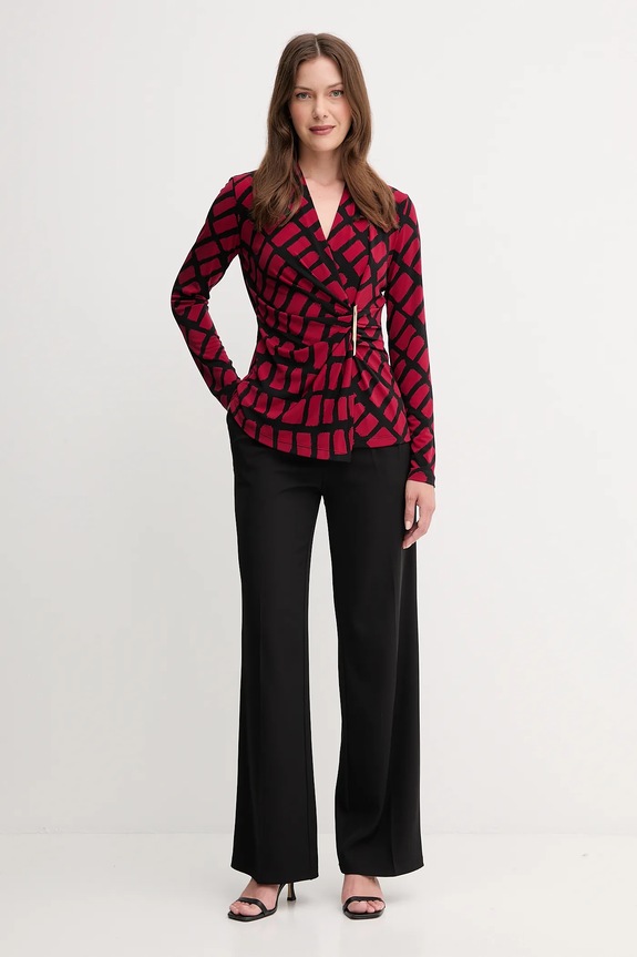 Joseph Ribkoff felső 253139 burgundia AW25