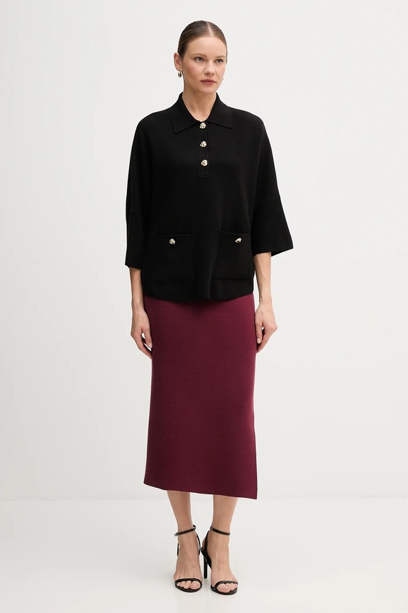 Joseph Ribkoff pulover 253962 negru AW25