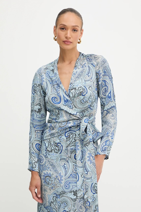 Marciano by Guess bluzka ALANIS regular niebieski 5YGH11.7298A