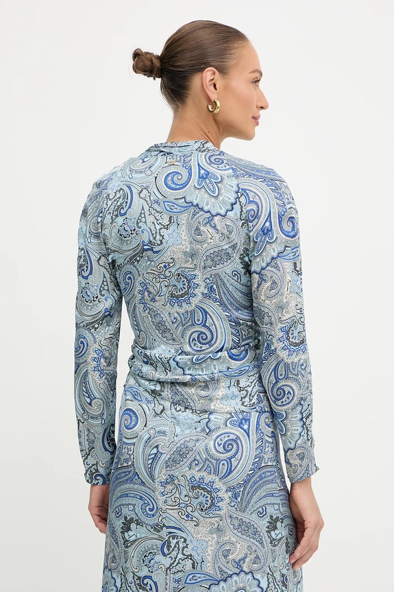 Odzież Marciano by Guess bluzka ALANIS 5YGH11.7298A niebieski