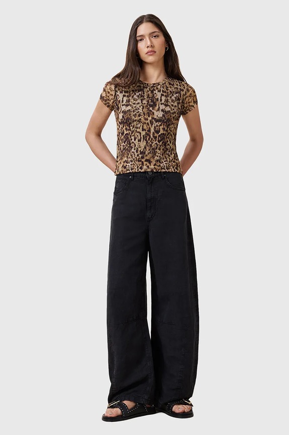AllSaints bluză ELLIE W266JC maro