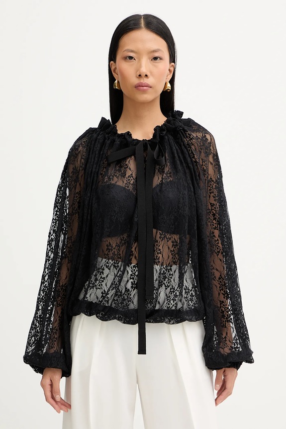 Patou camicetta pizzo nero JE1749968