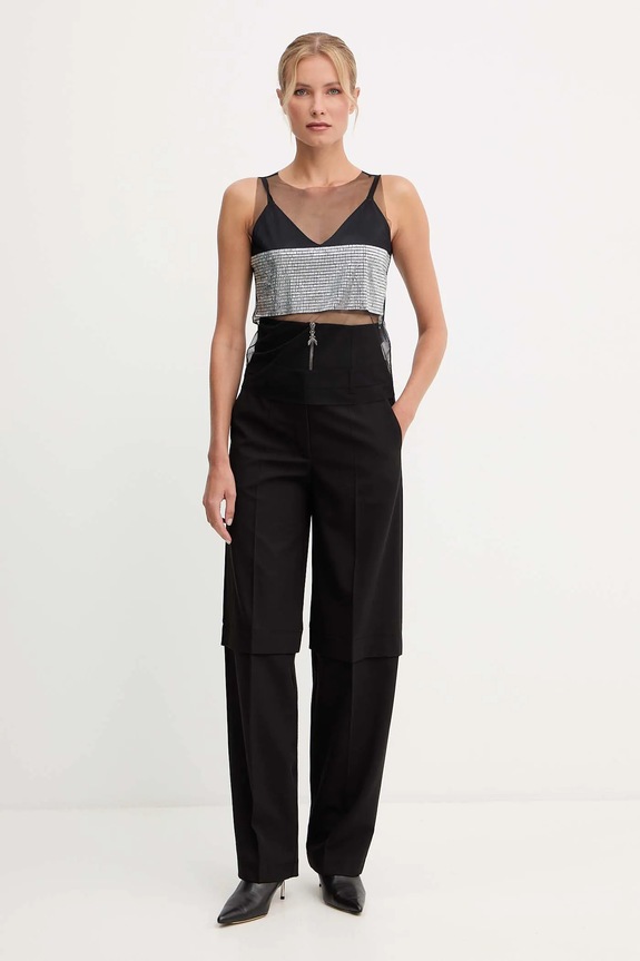 Patrizia Pepe bluză 2M4503.J338 negru AW25