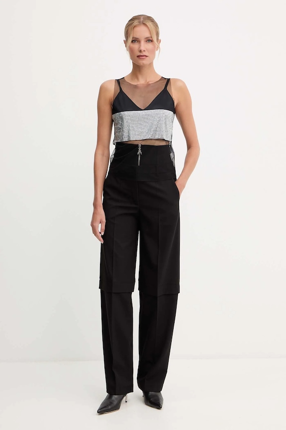 Patrizia Pepe bluză 2M4503.J338 negru AW25