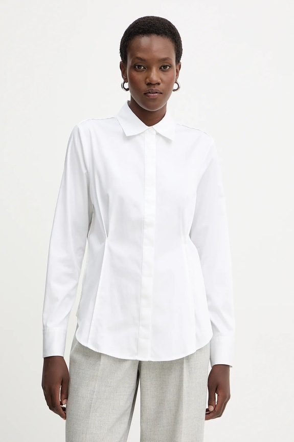 Guess koszula CASSIDY z elastanem biały W5BH64.WAF10