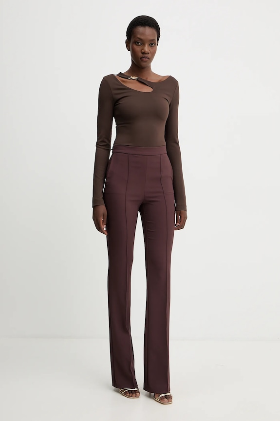 Блузка Guess ELEANOR W5BP18.KC7M2 коричневый AW25