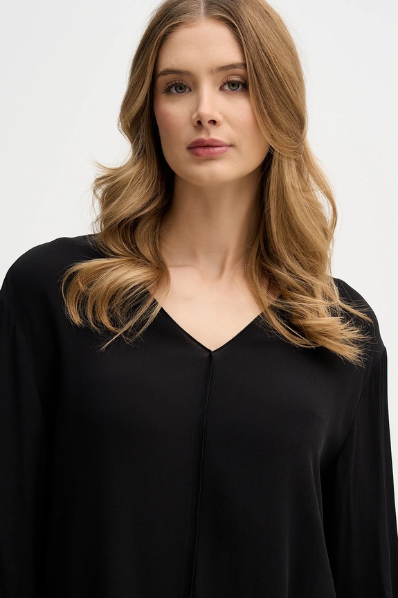 Sisley bluzka czarny 5IDTLQ09H