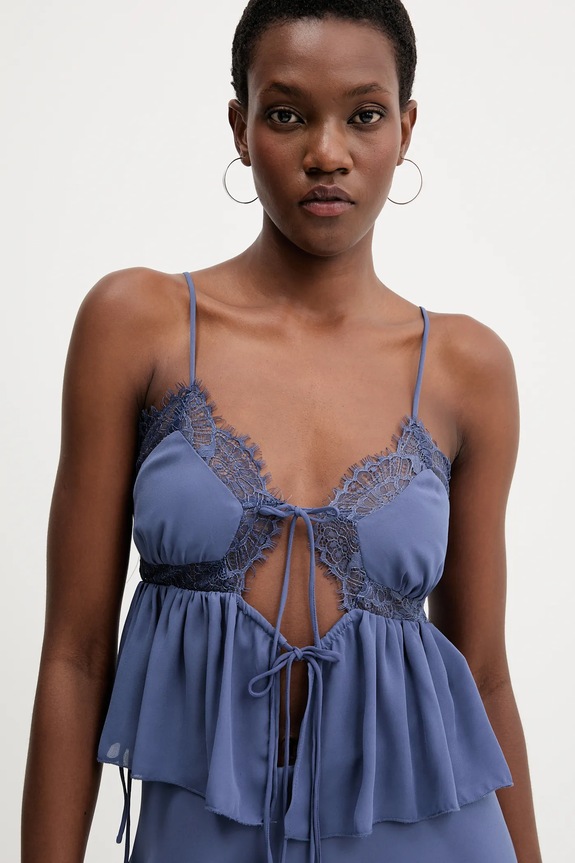 Μπλουζάκι Bardot μπλε 60016TB