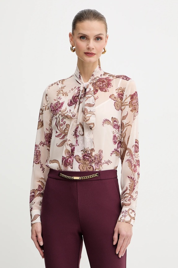 Marciano by Guess koszula VERITY regular beżowy 5BGH14.7310A