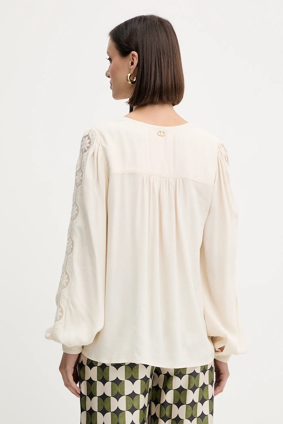 Ρούχα Μπλουζάκι Twinset 252TP2151 μπεζ