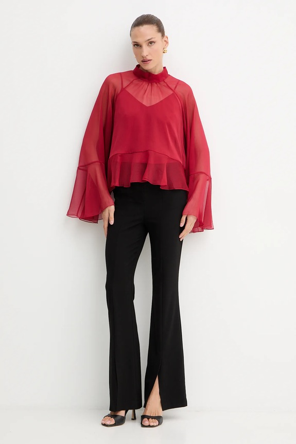 Twinset camicetta 252AT2213 rosso AW25