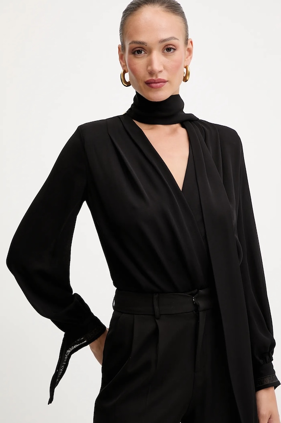 Body Elisabetta Franchi čierna CB00651E3