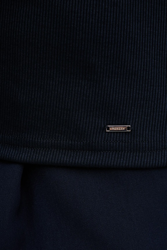 Morgan t-shirt DELINE granatowy