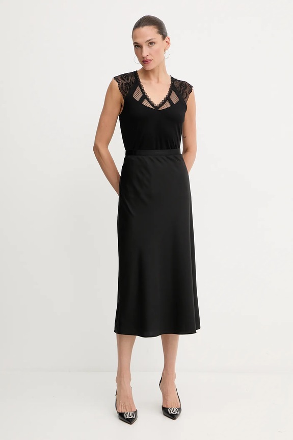 Morgan top DEMYL nero AW25