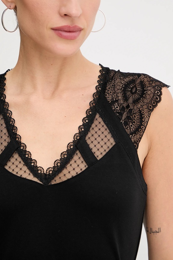 Top Morgan DEMYL črna