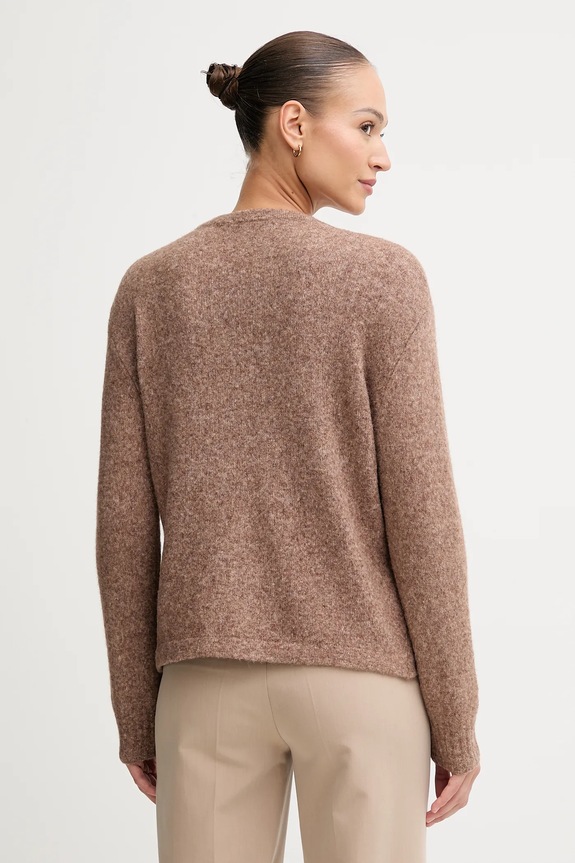 Îmbrăcăminte Gaudi cardigan din amestec de lână 521FD53010 maro