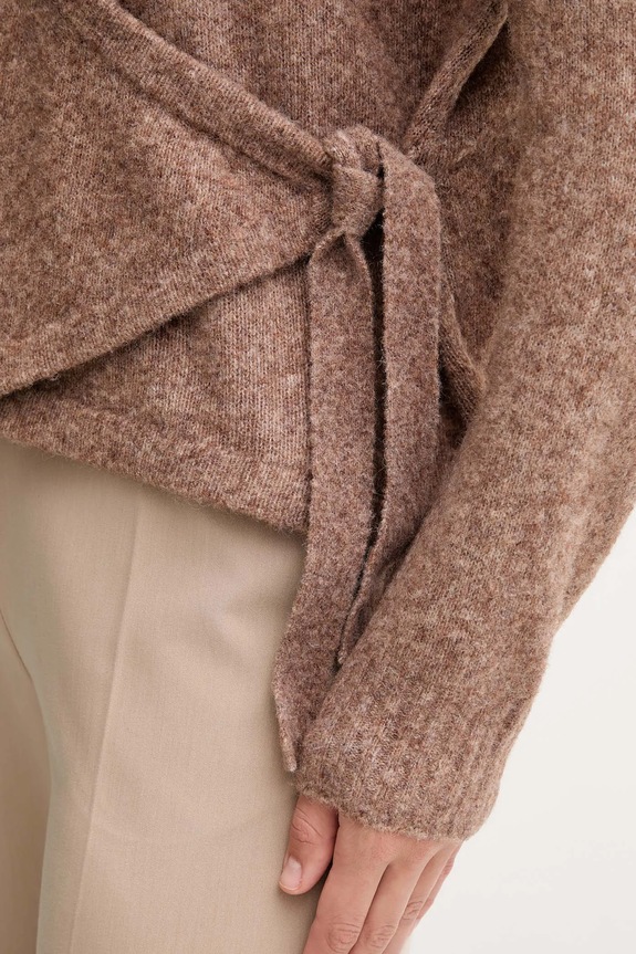Gaudi cardigan din amestec de lână 521FD53010 maro