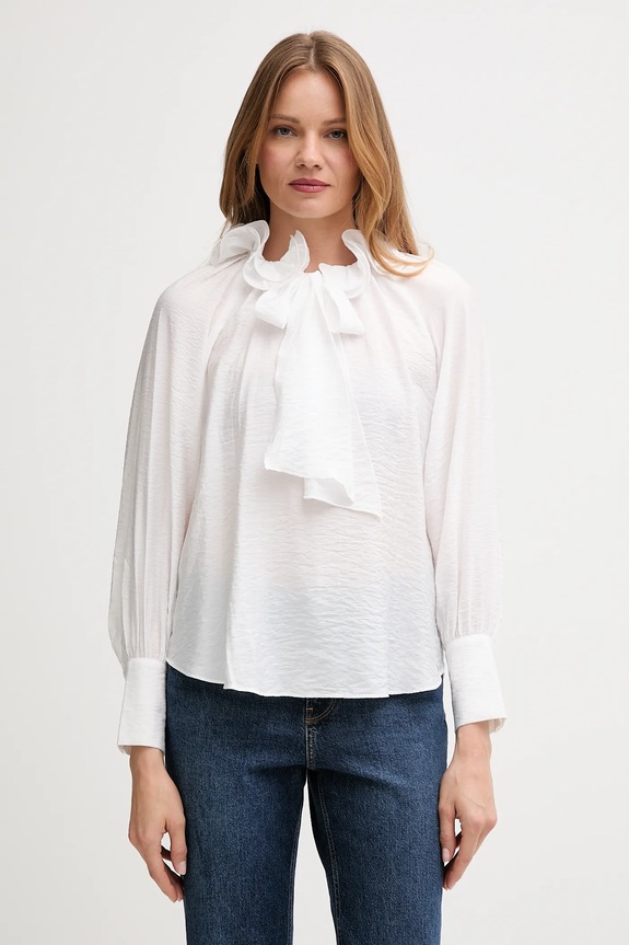 Pedro del Hierro bluzka casual biały 6632948
