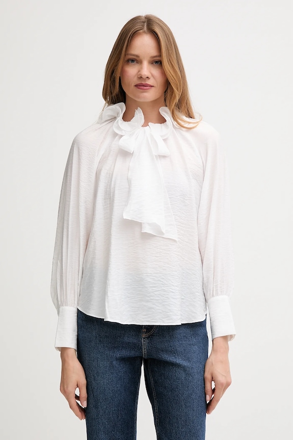 Pedro del Hierro bluzka casual biały 6632948