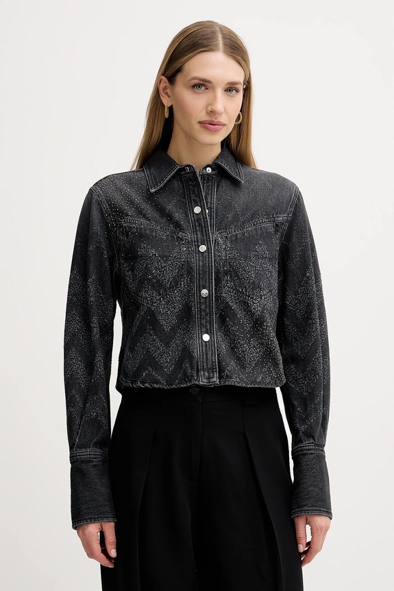 BOSS Orange farmering pamut szürke 50548445