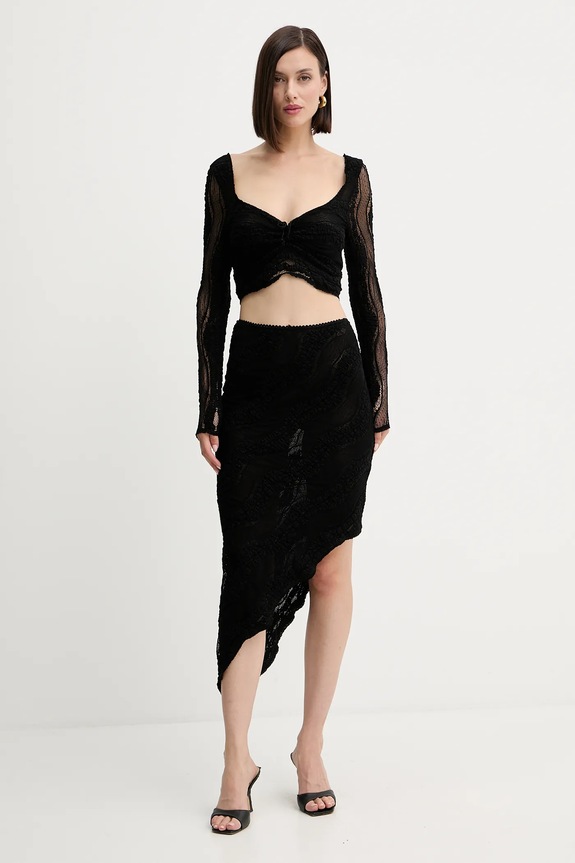 Charo Ruiz Ibiza bluzka 257101 czarny AW25