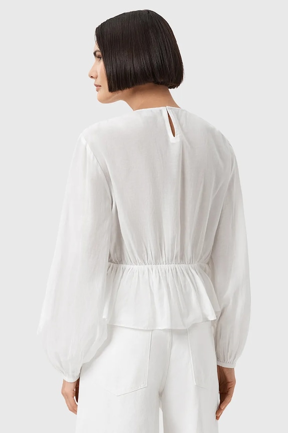 AllSaints bluză MELANI alb W020PD