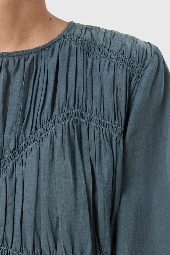 Ruházat AllSaints felső MELANI W020PD kék