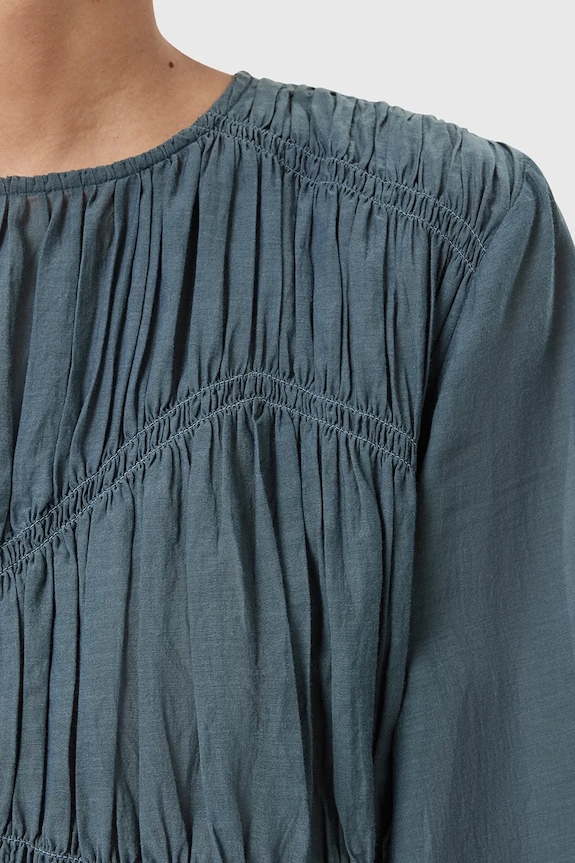 Ruházat AllSaints felső MELANI W020PD kék