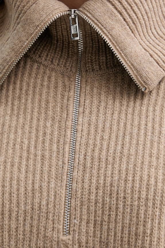 Filippa K sweter wełniany 31654.FK beżowy