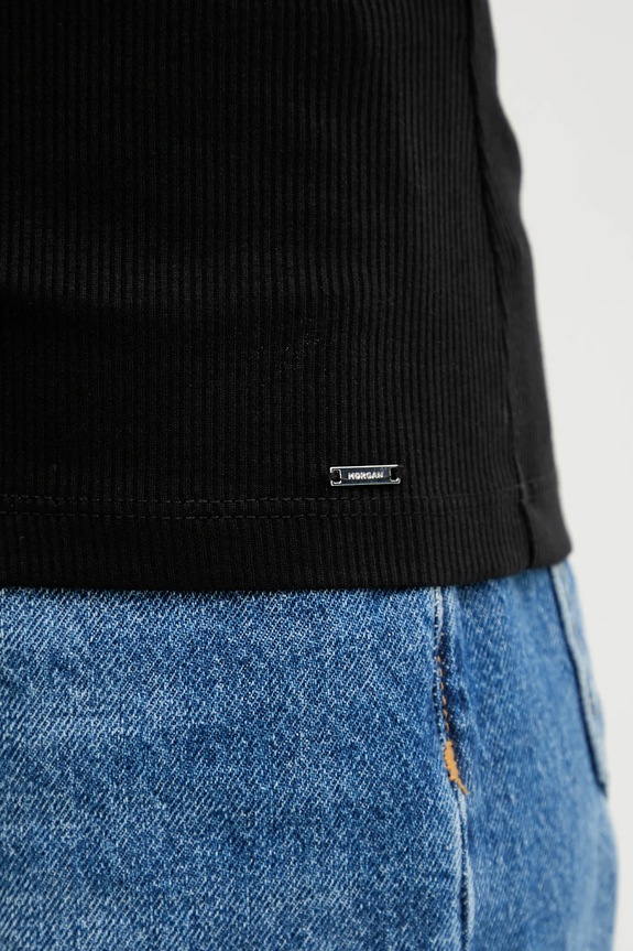 Μπλουζάκι Morgan DIO μαύρο