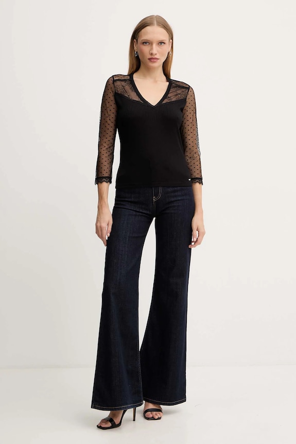 Morgan bluzka THAISA czarny AW25