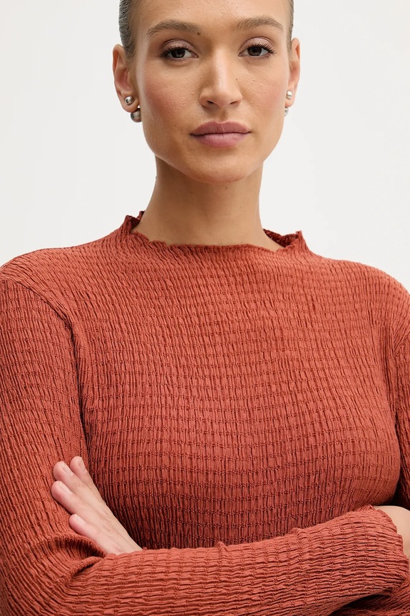 Μπλουζάκι Pedro del Hierro καφέ 8622511