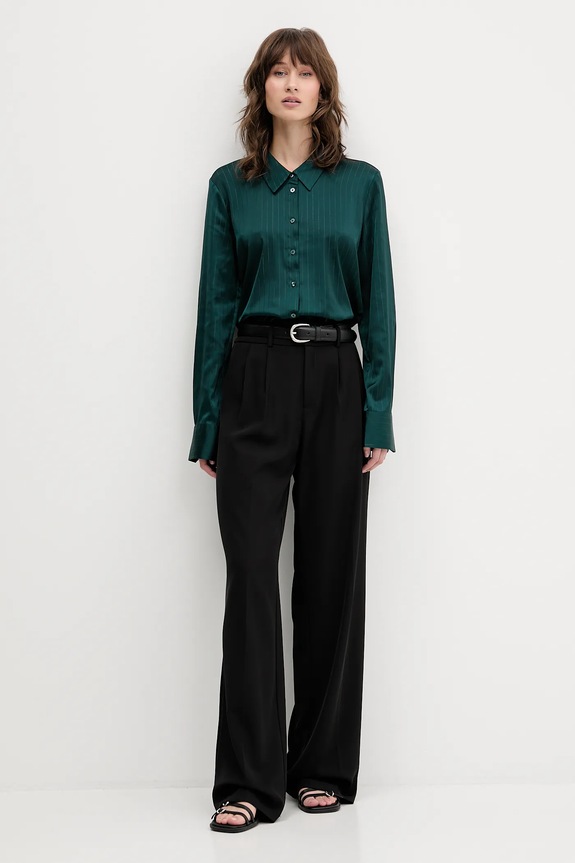 Košeľa HUGO Elka 50548421 zelená AW25