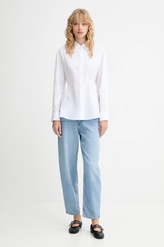 HUGO pamut ing 50548428 fehér AW25