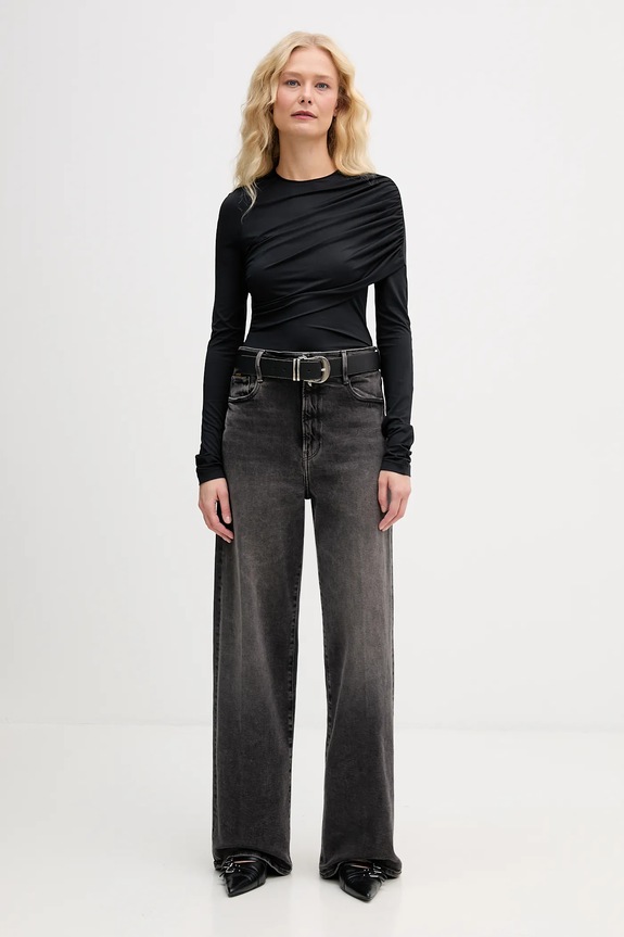 Aniye By camicia a maniche lunghe 181150 nero AW25